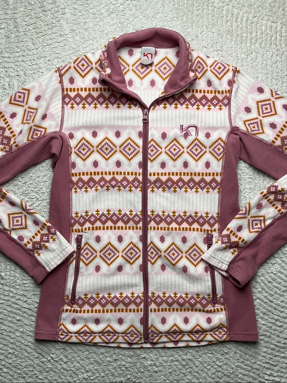 Kari Traa Rille Fleece Pearl Size Small